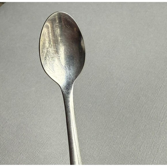 Vtg Oneidacraft CHATEAU Deluxe & Unbranded Baby Spoons Stainless Infant Lot Of 2 - Picture 6 of 10